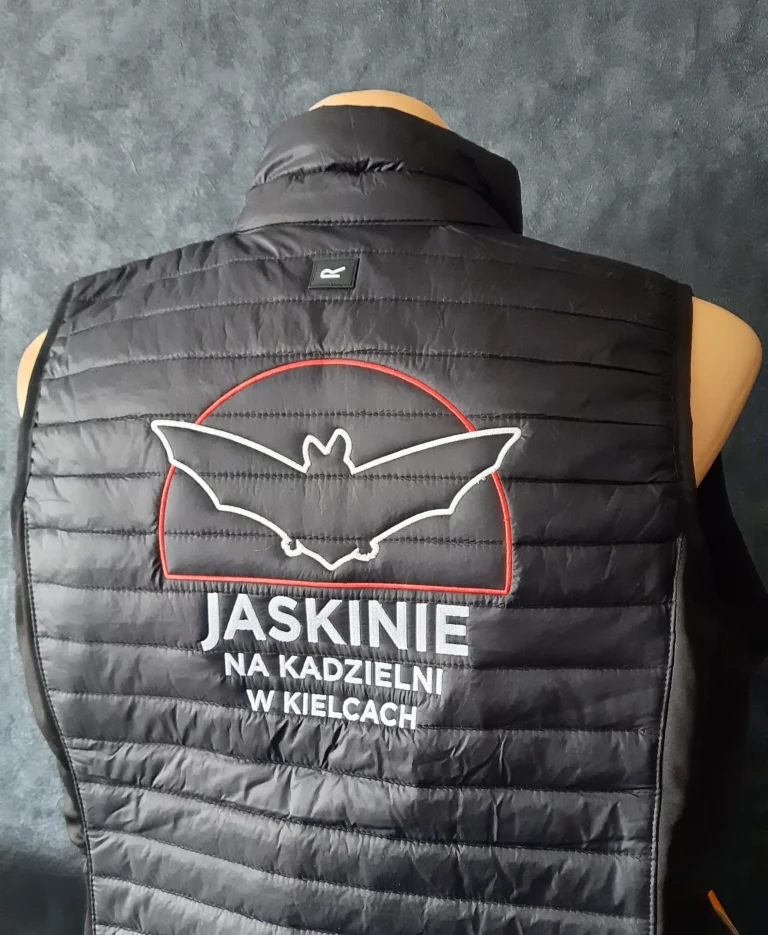 bezrękawnik haft komputerowy