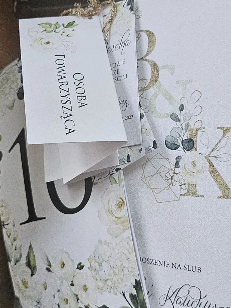 kompleksowa papeteria okolicznościowa