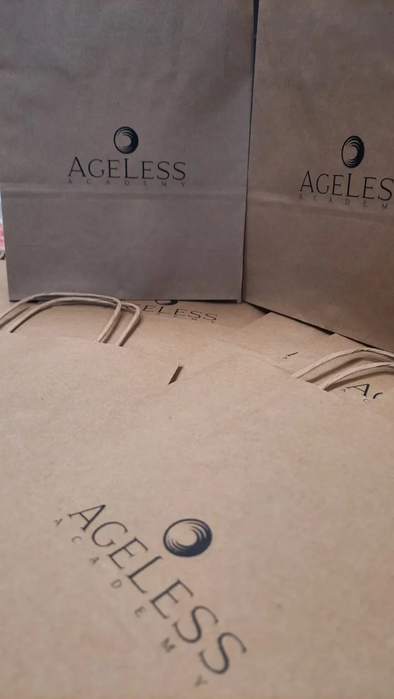torba papierowa z nadrukiem