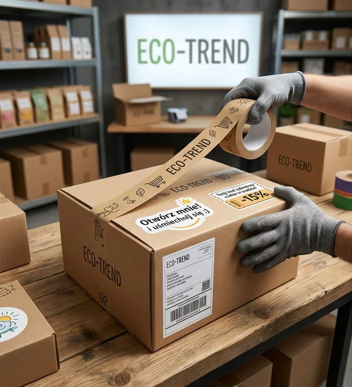karton z nadrukiem dla e-commerce