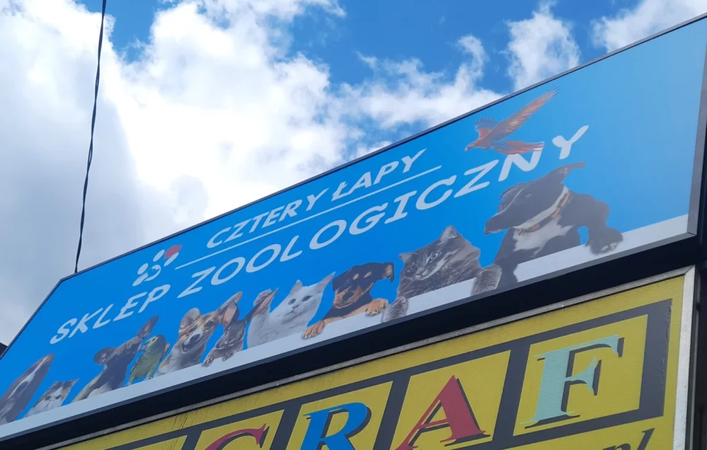 baner reklamowy druk wielkoformatowy